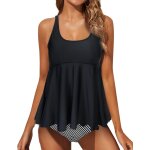 Jfkjg - maillot de bain femme 2 pieces tankini a volants haut tankini et bas maillots ventre plat Jfkjg - maillot de bain femme 2 pieces tankini a volants haut tankini et bas maillots ventre plat