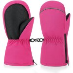 Jfkjg - moufles de ski enfants, gants de neige impermables antidrapant, gants hiver chaud coupe - vent ...