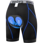 Jfkjg - short de cyclisme pour homme avec coussinet en gel 3d, sous - vtement de cyclisme vtt, slip ...
