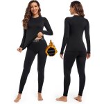 Jfkjg - sous vetement thermique femme, ensemble de sous - vtement ski grand froid - femme a manches ...