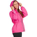 Jfkjg - veste femme impermeable a capuche dtails rflchissants - poncho pluie fille coupe vent sport ...