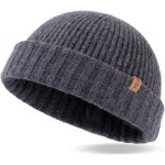 Jfkjg - xl / xxl - 100 % laine mrinos - bonnet de pcheur - pour homme et femme