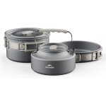 Jgd - 2 - 4 & 4 - 7 personnes kit de batterie de cuisine de camping pour equipement de sac a dos - r�chaud ...