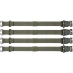 Jgd - 4pcs tactical rush tier system, 36cm portable molle sac a dos sangles accessoires pour camping ...