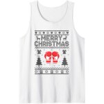 Jgd - boxer de no�l joyeux no�l sports force athl�te boxe d�bardeur