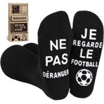 Jgd - cadeau homme p�re chaussettes dr�les id�e cadeau foot homme chaussettes amusantes 39 - 46 coton ...