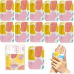 Jgd - chauffe - mains, chaufferettes de poche, chauffe mains de poche activ�s par l'air, 5 paires motif ...