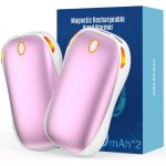 Jgd - chauffe main rechargeable 10000mah, chauffe - main reutilisable electrique, chaufferette main reutilisab ...