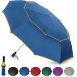 Jgd - parapluie de golf - ouverture automatique 10 rayons, double toile, protection uv, 54 pouces pliable ...