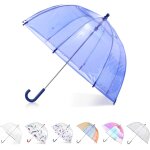 Jgd - - parapluie transparent a bulles pour enfant avec auvent en forme de d�me, design l�ger, parapluie ...