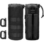 Jgd - pochette molle pour bouteille, 2pcs porte - gourde tactique avec 2 anneaux d, sac hydratation pour ...