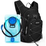 Jgd - sac a dos d'hydratation 18l avec poche d'hydratation 3l, grand sac de rangement daypack pour hommes ...