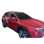 Jj automotive deflecteurs d'air dflecteurs de vent compatible avec hyundai tucson 5p depuis 2021 4pcs ...