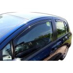 Dflecteurs d'air - j&j automotive - toyota yaris 2005 - 2011 - fum - acrylique renforc - installation ...