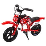 Jking c6 moto electrique pour enfants, moteur 200 w, batterie rechargeable 2600 mah, pneus 12 pouces, ...