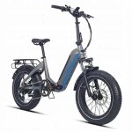 Jobobike romer pro v�lo electrique 250 w 48 v 15 ah pliable 25 km / h ¿7 vitesses 20 pouces