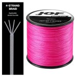 Jof 4 brins tressé ligne de pêche 300m multifilament carpe pêche multifonction pe ligne de pêche pour ... Jof 4 brins tressé ligne de pêche 300m multifilament carpe pêche multifonction pe ligne de pêche pour ...