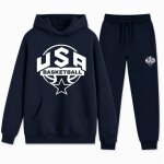 Jogging enfant basketball usa bleu marine 3 - 14 ans (taille 12 - 14 ans, couleur bleu)