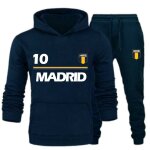 Jogging enfant foot inspiration madrid bleu marine (taille 12 - 14 ans, couleur bleu)