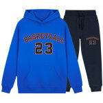 Jogging enfant inspir� du basketball bleu royal - tenue sport (taille 12 - 14 ans, couleur bleu royal) ...