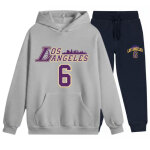 Jogging enfant los angeles 6 style basketball gris chin� - taille 3 - 14 ans (taille 12 - 14 ans, couleur ...