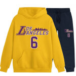 Jogging enfant los angeles 6 style basketball jaune - taille 3 - 14 ans (taille 12 - 14 ans, couleur ...