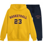 Jogging enfant style basketball jaune - ensemble sport 3 - 14 ans (taille 12 - 14 ans, couleur jaune) ...