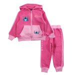 Jogging fille polaire disney lilo stitch chaud - surv�tement fuschia 2 - 8 ans (arlis)