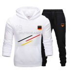 Jogging foot allemagne enfant blanc (taille 12 / 14 ans, couleur blanc)