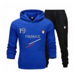 Jogging foot france enfant bleu royal n19 (taille 12 / 13 ans, couleur bleu)