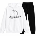 Jogging surv�tement enfant fille  beauty girl  (npz)