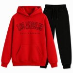 Jogging surv�tement enfant los angeles rouge noir - 3 a 14 ans (npz)