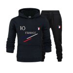 Jogging survêtement foot france enfant noir (taille 12 - 14 ans, couleur noir) Jogging survêtement foot france enfant noir (taille 12 - 14 ans, couleur noir)