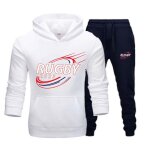 Jogging surv�tement rugby homme blanc