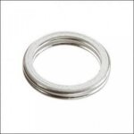 Joint de pot d'�chappement pour scooter mbk 50 rocket neuf rond 25. 5x34x4 one