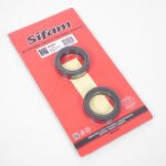 Joint spi de fourche sifam pour moto sym 125 wolf 2005 a 2010 33x46x11mm neuf Joint spi de fourche sifam pour moto sym 125 wolf 2005 a 2010 33x46x11mm neuf
