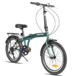 Joystar v�lo pliant de 20 pouces a 6 vitesses, v�lo pliant de 20 pouces pour enfants de 8 a 13 ans et ...