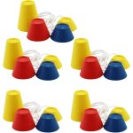 Jumbo lot de 20 tees de golf en caoutchouc - diffrentes hauteurs et couleurs - pour les jours glaciaux ...