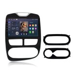 Junsun autoradio android1210''dab navi gps navi wifi bt fm pour renault clio4 2012 - 2016 1 + 32g