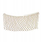 Jupes de danse en chane de cristal ceintures de taille en chane de bikini aureate