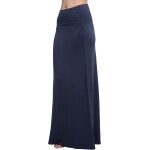 Jupe yoga de femmes elastique en forme de cocon a taille haute longue maxi jupe de large ouverture