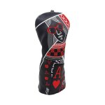 Juste en bois de golf pour cartes a jouer, conducteur de fairway, putter hybride, housse en fer, ensemble ...