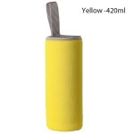 Juste de bouteille d'eau en néoprène portable, sac isolant, etui en verre, poudres, accessoires de sport ... Juste de bouteille d'eau en néoprène portable, sac isolant, etui en verre, poudres, accessoires de sport ...