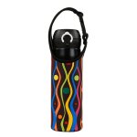 Juste de bouteille d'eau de sport portable, sac isolant, etui sous vide, poudres de tasse, accessoires ...