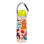 Juste de bouteille d'eau de sport portable, sac isolant, etui sous vide, poudres de tasse, accessoires ...