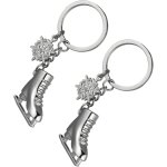 Kal - lot de 2 porte - cls en mtal pour patinage artistique - alliage de zinc - accessoires de patins ...