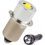 Kal - ampoule led de remplacement p13. 5s 3v, 3w pour lampe torche maglite 2d, lampe de poche led 3v, ...