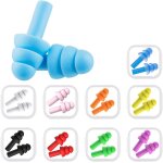 Kal - bouchons d'oreille de natation, silicone, réutilisables, multicolore, pour piscine - mer - bain ... Kal - bouchons d'oreille de natation, silicone, réutilisables, multicolore, pour piscine - mer - bain ...