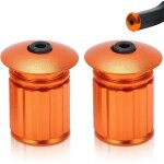 Kal - embouts de guidon bouchons de guidon de vlo en aluminium embouts de barre de poigne de guidon ...