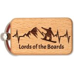 Kal - - porte - cls lords of the boards snowbard ecg, ide cadeau pour les sportifs d'hiver et les amateurs ...